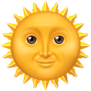 Logo del sitio que representa sol sonriente con gafas de sol, simbolizando alegría y energía positiva.